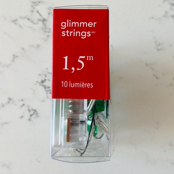 Pier 1  Holly Glimmer 5' LED  String lights - Picture 6 of 15